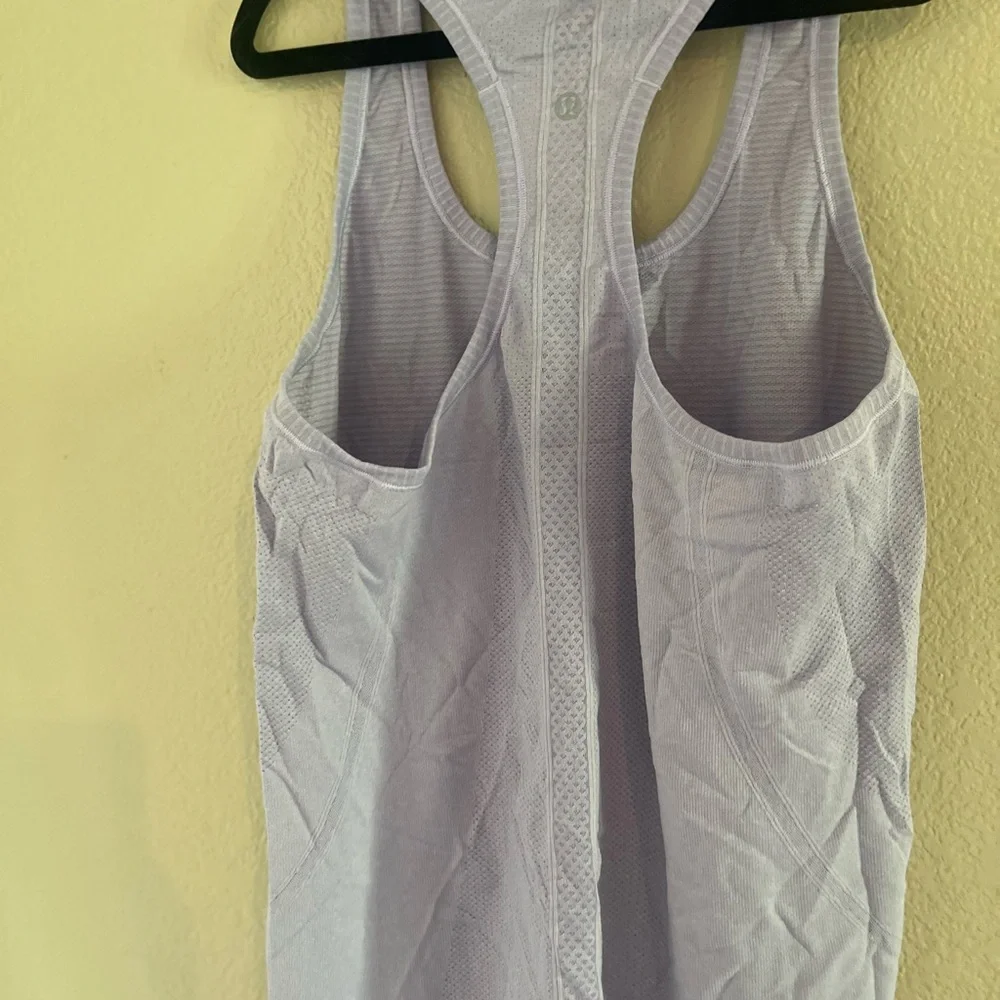 Swiftly Lavender Racerback Tank Top - Picture 4 of 6